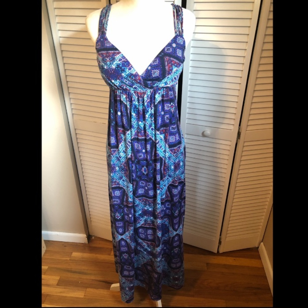 Hippie Rose Multicolor Maxi Dress